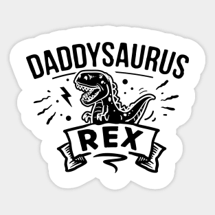 Daddysaurus Rex Sticker